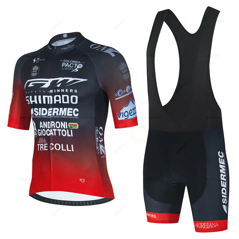 Cycling Gear Jersey - -مجموعة جيرسي لركوب الدراجات الاحترافية، ملابس