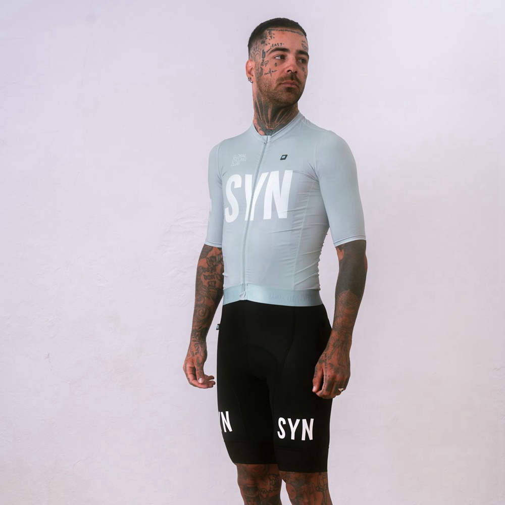 Cycling Gear Brands - طقم بدلة ركوب الدراجات بأكمام قصيرة