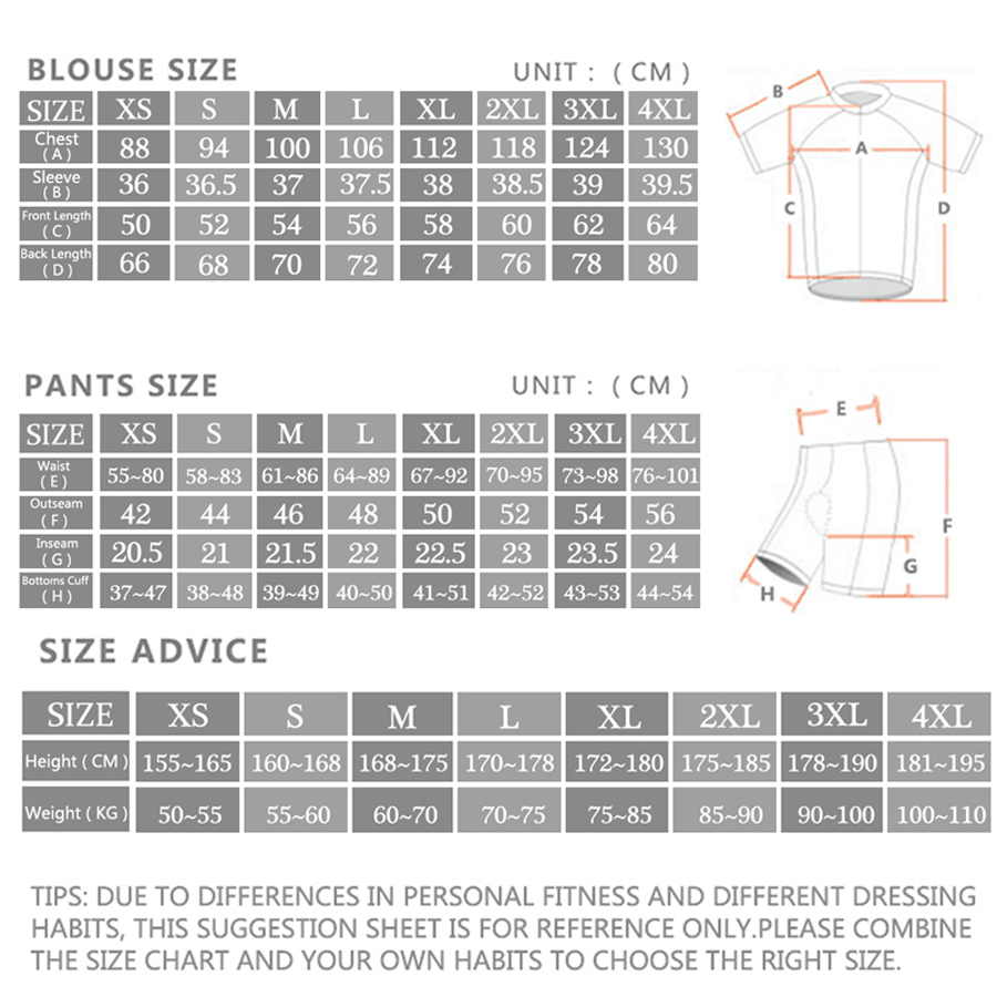طقم ملابس لركوب الدراجات من Mo - مراجعة Cycling Bib Shorts وسعره